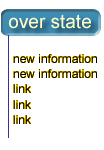 over button with new information and links