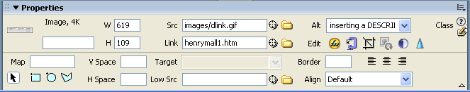 Property inspector with dlink added