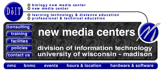 NMC Main Menu